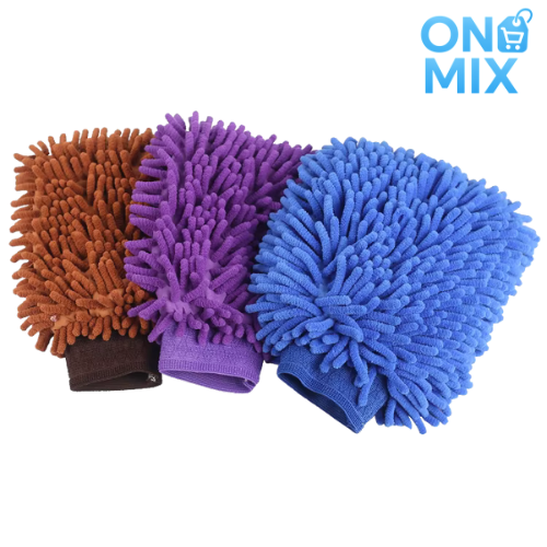 Luva De Microfibra Para Lavagem De Carros / Sem Riscos