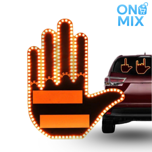 Led De Mão Para Carro / Diversos Gestos - Via Bluetooth Com Controle