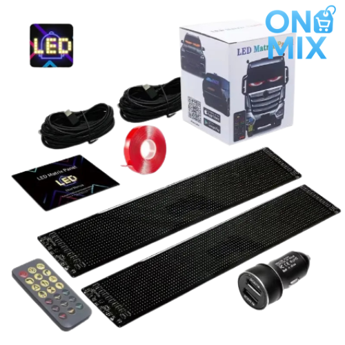 Olhos De Led Para Caminhão/Carro - Via Bluetooth Com Controle